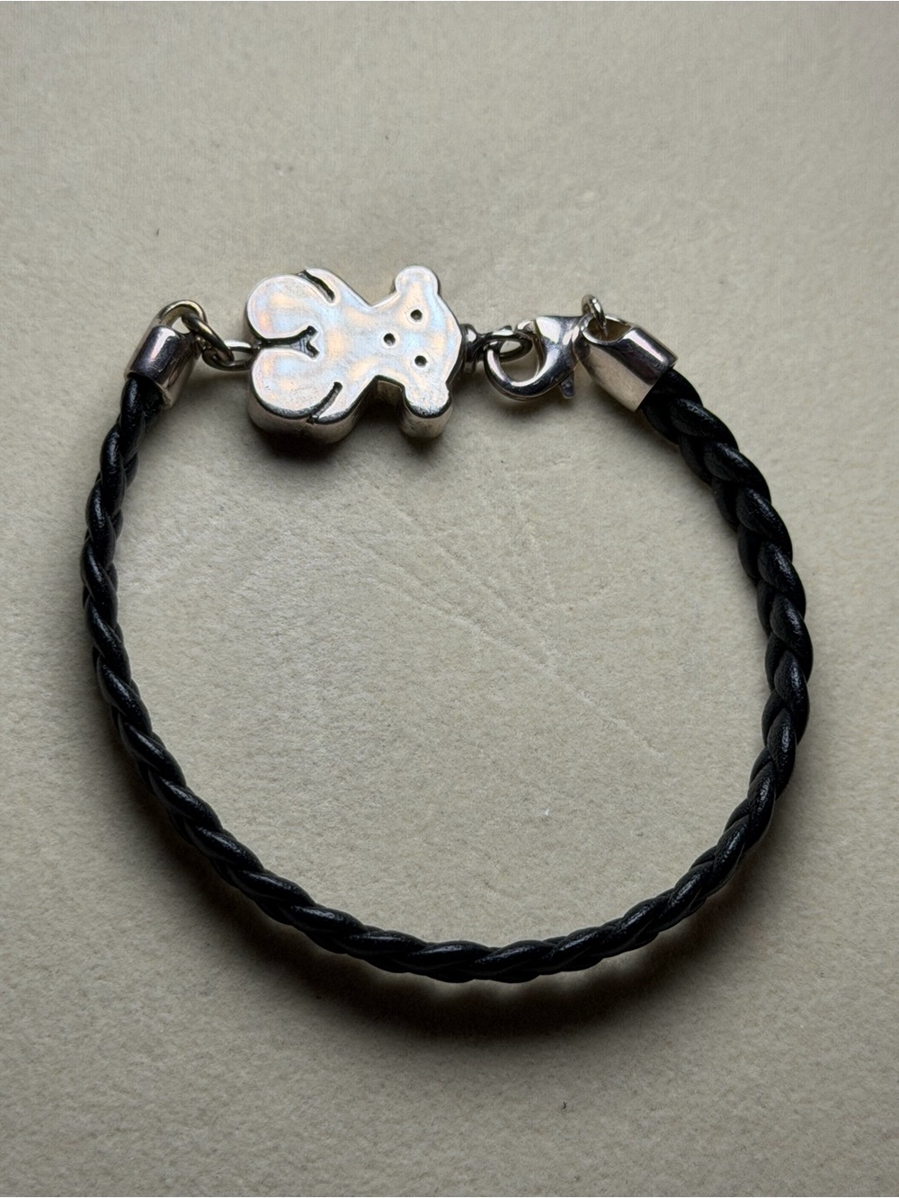 Tous Osito 925 Silver Braided Bracelet